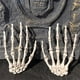 thumbnail image 5 of Decoración del hogar, 1 par de esqueletos de Halloween, manos de esqueleto de Halloween, accesorios de Halloween, rendimiento de primer nivel, 5 of 7