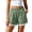 Green, variant on Womens Lace Trim Shorts Flowy Elastic Waist Wide Leg Lounge Shorts Summer Trendy Comfy Vacation Beach Clothes With Pockets