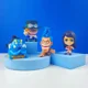 thumbnail image 5 of Figuras de acción de One Piece Zoro, Luffy, Sanji sentado, Robin Nami Brook Chopper, 8,5 CM, PVC, versión Q, modelo de decoración de coche, 14 estilos1291, 5 of 5