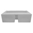 thumbnail image 3 of Wise 8WD100-1B-204 DLX Series 37" Pontoon Bench Seat - Base Only - White, 3 of 6