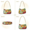 thumbnail image 7 of FORMRS Womens Shoulder Bag with Chain Strap Clutch Purse Cute Tote Handbag, Vibrant Tomatoes, 7 of 7