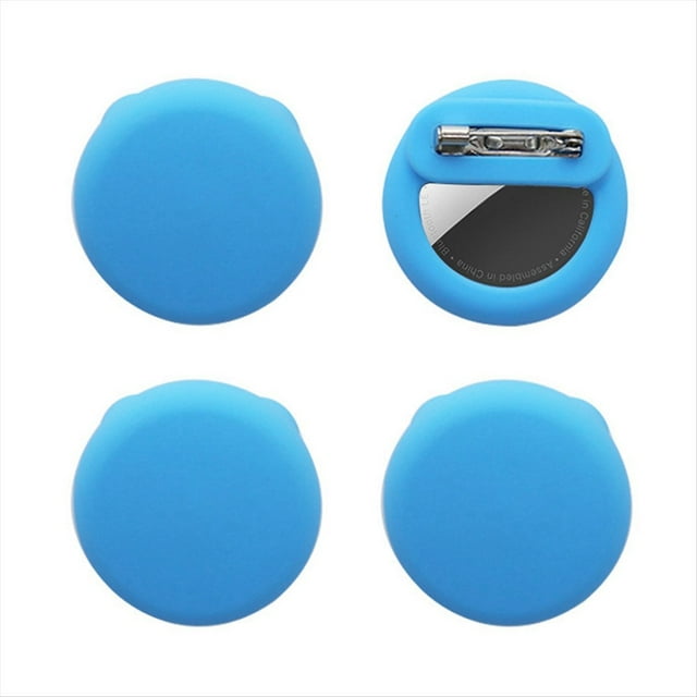 Cubierta Protectora para Localizador de Exteriores, Cubierta de Silicona Ligera y Oculta para Rastreador GPS, Soporte para , Color Azul