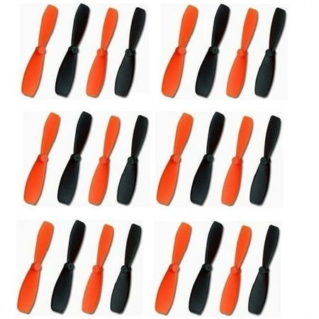HobbyFlip Ultra Durable 55mm Propeller Blades Main Rotors QR Ladybird-Z-01 Compatible with Attop YD-928 6 Pack