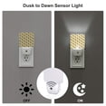 thumbnail image 3 of Cauagu Cartoon Honey Pot Bee Sunflower Print LED Nightlight,0.5W Night Lights Plug into Wall 1 Pack with Dusk-to-Dawn Light Sensor Soft Glow Lamp for Bathroom Adult Hallway-US, 3 of 7