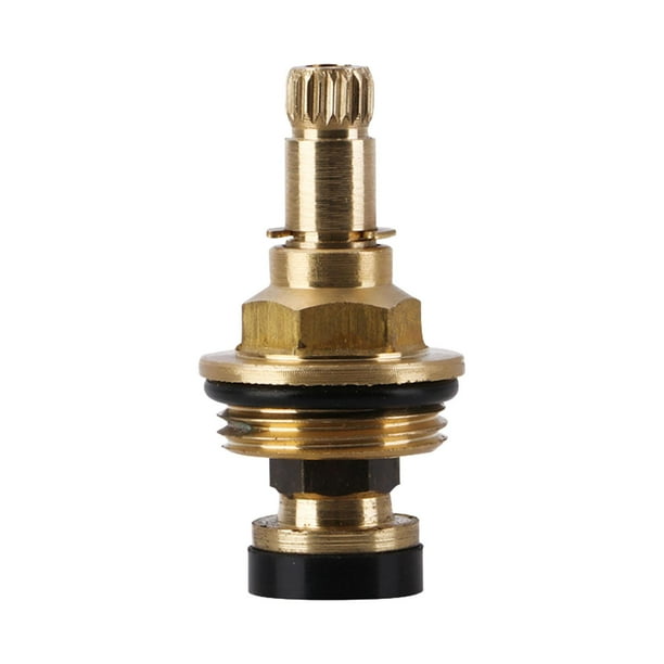Válvula de grifo, carrete, válvula de cartucho para grifo, fácil de instalar, latón, duradero, tornillo M4, carrete de agua fría y caliente, 20