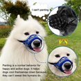 thumbnail image 3 of Dog Muzzle S - Adjustable Soft Breathable Tribal Nylon Mouth Guard Cover for Small, Medium and Large Dogs, Anti Chew, Bark, 3 of 5