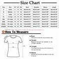thumbnail image 5 of Womens Sparkly Shirts Plus Size Sequin Tops Crew Neck Short Sleeve Tees Loose Shiny Dress Up Tops Club Party Blouses, 5 of 5