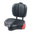 thumbnail image 5 of TOOL1SHOoo Bicycle Saddle Bike Seat with Soft Back, Tricycle Saddle Seat with Backrest, 5 of 8
