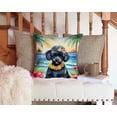 thumbnail image 3 of Coussin Décoratif Luau Caniche Noir, 3 of 6