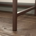 thumbnail image 6 of Sauder Manhattan Gate Pedestal Desk, Mystic Oak Finish, 6 of 11