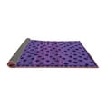 thumbnail image 2 of Ahgly Company Indoor Rectangle Abstract Purple Modern Area Rugs, 4' x 6', 2 of 4