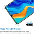 thumbnail image 2 of Vultic Huawei P30 Lite Screen Protector Tempered Glass [Case Friendly] Film Cover for Huawei P30 Lite [2 Pack], 2 of 4