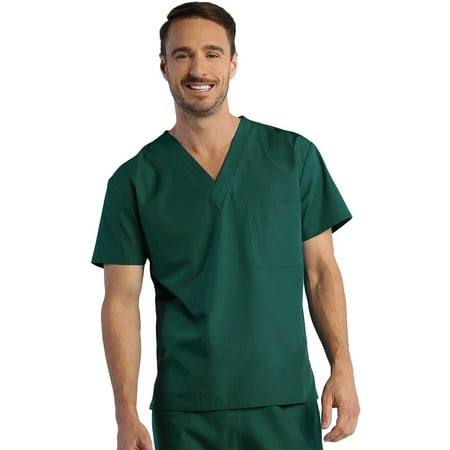 

Red Panda Unisex V-Neck Solid Scrub Top