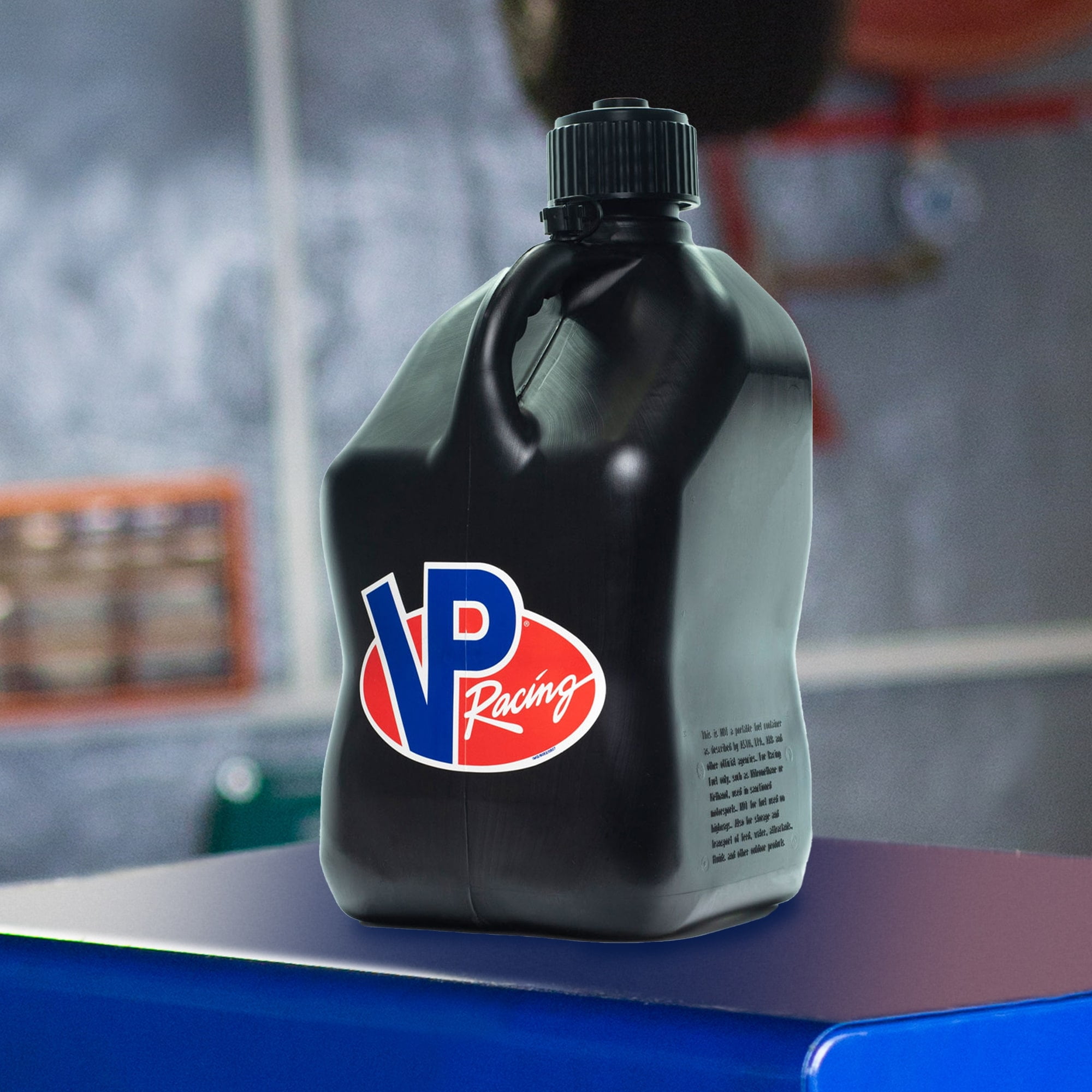 VP Racing 3582 5.5 Gal Motorsport Racing Fuel Utility Container Jug, Black