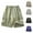 Army Green, variant on Men's Solid Color Workwear Shorts Outdoor Casual Multi Pocket Five Quarter Pants Green M