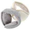 thumbnail image 3 of 2 Pcs Cache-Oreilles en Peluche pour Fille, Cache-Oreilles Chauds d'Hiver, Fournitures d'Hiver, 3 of 8