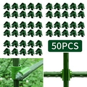 50pcs Plant Trellis Connector Clip Stake Clips For Fixed Garden Frame Rod