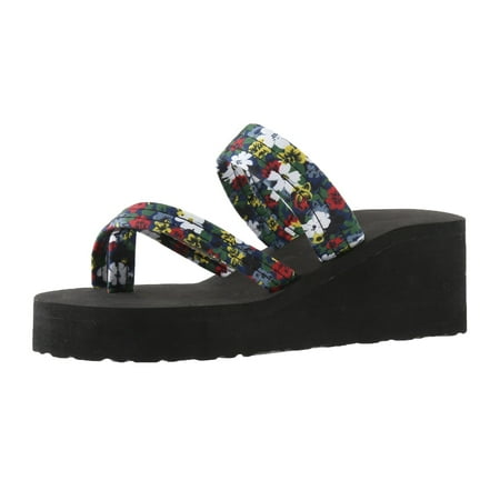 

SEMIMAY Women Slope Heel Sandals Thick Soled Toe Clip Fashionable Beach Waterproof Breathable Sandals Slippers