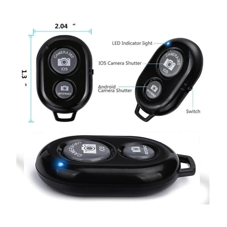 selfie bluetooth wireless remote control camera shutter release selfie timer primecables
