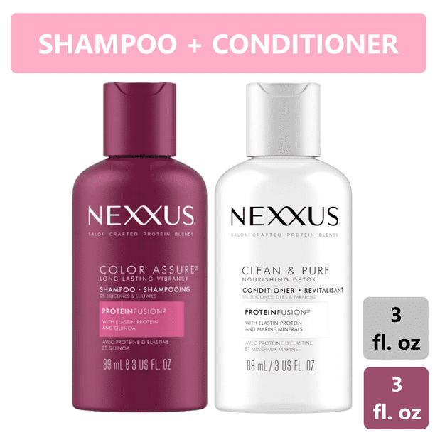 Nexxus Kit Shampoo + Conditioner Color Assure Shampoo and Clean & Pure