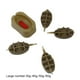 thumbnail image 5 of Accesorios de soporte de cebo de plástico soporte de cebo de pesca 4 + 1 Kits de aparejos de pesca de carpa Likrtyny Para Estrenar, 5 of 9
