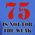 thumbnail image 3 of CafePress - 75Th Birthday Gag Gift Dark T Shirt - Men's Classic Graphic Cotton T-Shirt, 3 of 4