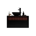 thumbnail image 4 of Gabinete para Baño Flotante con Ovalín y Llave Mezcladora,Diseño Minimalista con Detalle con Lambrín, Mueble Suspendido Moderno., 4 of 6