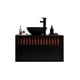 thumbnail image 4 of Gabinete para Baño Flotante con Ovalín y Llave Mezcladora,Diseño Minimalista con Detalle con Lambrín, Mueble Suspendido Moderno., 4 of 6