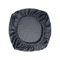 thumbnail image 1 of Fundas elásticas para silla de computadora, universales, cómodas, para escritorio de oficina, hogar, hotel, color gris oscuro., 1 of 8