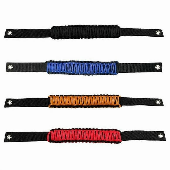 Premium Roll Bar Grab Handle for Ford Bronco 2 Door 4 Door Accessories for Paracord Grip Handles Braid Soft Handles