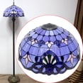 thumbnail image 3 of Tiffany Floor Lamp Base Only, For 16-24 Inch Stained Glass Lampshade Height 62 Inch Bronze Finished Resin Base Antique Standing Lighting Werfactory Lamps For Living Room Bedroom Coffee Bar Table Gift, 3 of 10