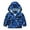 Blue, variant on WOYY Toddler Boy's Windbreaker Cartoon Prints Lightweight Coat Hooded Jacket, Sizes 3-12