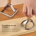 thumbnail image 4 of Juego de cortador de ravioles italianos, kit de accesorios de cocina para prensar pasta, herramienta para hacer ravioles, juego de sellos para ravioles, rueda de repostería, 4 piezas, 4 of 8