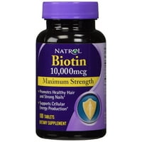 Biotin Biotin 10 000 Mcg Maximum Strength Tablets 100 Count Ship From Usa Brand