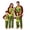 Lime Green Plaid, variant on Onlypjs Family Christmas Pajamas Matching Sets Christmas Tree Raglan Tops Plaid Pants Holiday Sleepwear Loungewear for Couples, Men and Women