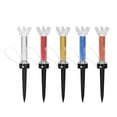 thumbnail image 3 of Tees de Golf multicolores Fugacal 5 piezas duraderas Tees magnéticos para golfistas principiantes, 3 of 8