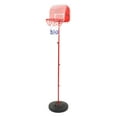 thumbnail image 3 of Soporte de baloncesto, soporte de baloncesto de altura ajustable, soporte de baloncesto de altura ajustable, aro de baloncesto interior, funcionalidad versátil, 3 of 8