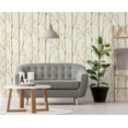 thumbnail image 3 of Brewster Ingrid Mustard Scandi Tree Paste The Wall Non Woven Wallpaper, 20.5-in by 33-ft, 56.4 sq. ft., 3 of 7