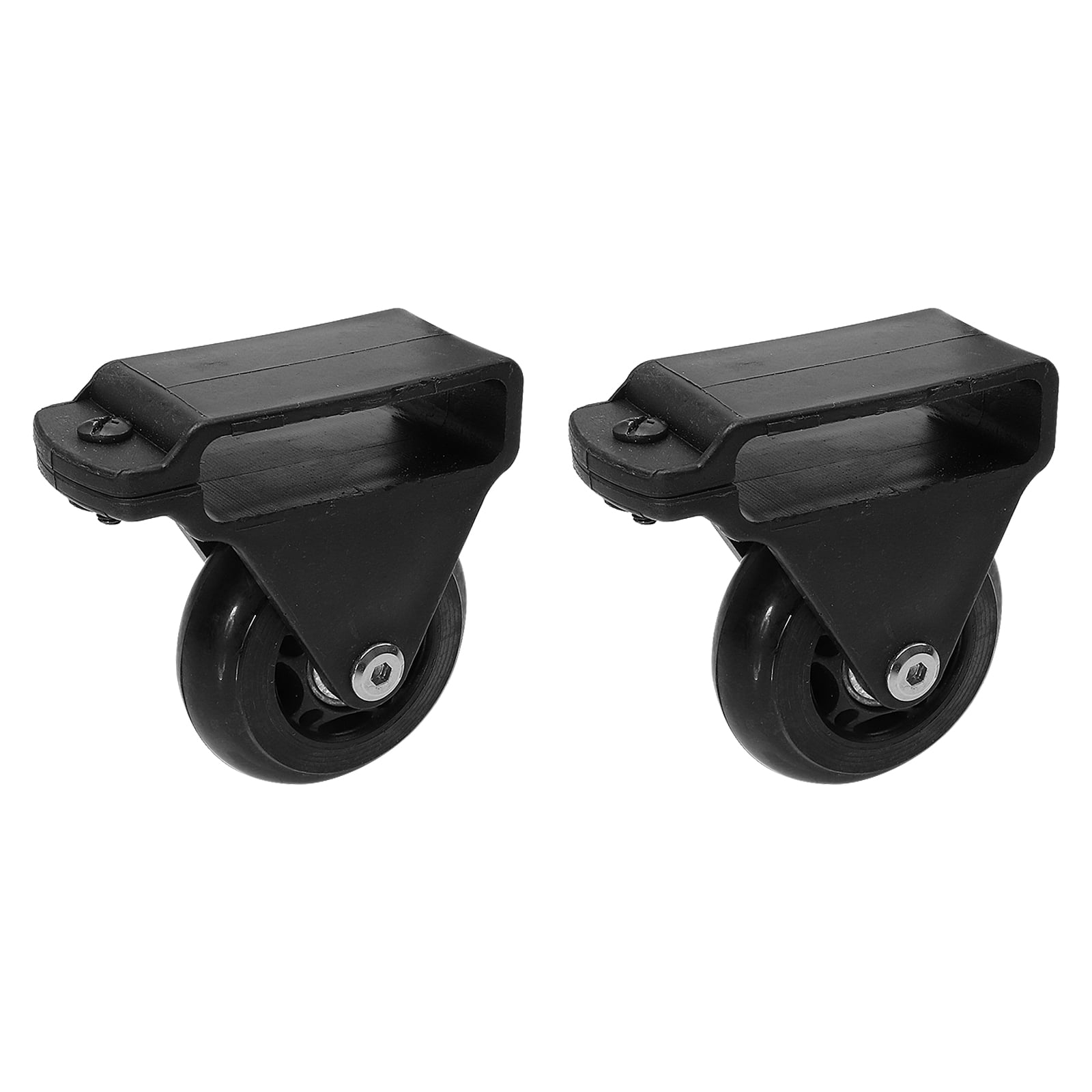 MIANGASTORE 2pcs Aluminum Alloy Casters Telescoping Extension Ladder Casters Folding Ladder Wheels