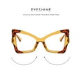 thumbnail image 6 of Blue Light Glasses for Women Anti Eyestrain Dry Eyes Computer Phone TV Eyewear,purple yellow, 6 of 13