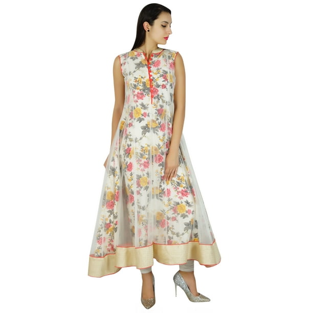 Net kurti clearance dress