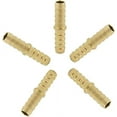 thumbnail image 2 of Nvzi 5 Pcs Brass Hose Barb Fitting, Mender/Splicer/Joiner/Union (8mm), 2 of 5
