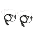 thumbnail image 1 of 2pcs Auriculares Acústico 2Pin Mic Tubo para Radio Bidireccional SM SunniMix Auriculares walkie con micrófono, 1 of 8