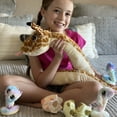 thumbnail image 2 of MorisMos 75" Giant Snake Stuffed Animal Mommy Stuffed Snake with Babies, 2 of 14