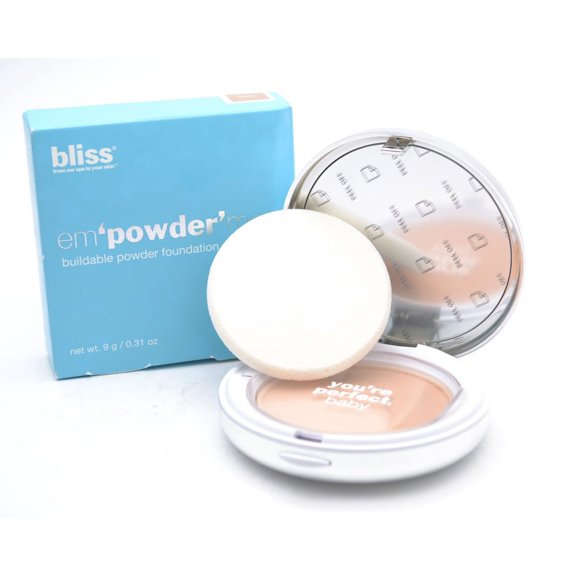 bliss em'Powder'me Buildable Powder Foundation, Buff .31 oz