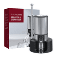 thumbnail image 1 of 2022 New Upmarket Air Pressure Electr Wine Aerat And Dispens Quick Decanter With Storage Base Silver Base, 1 of 6