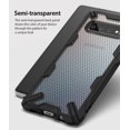thumbnail image 7 of Ringke Fusion-X Case Compatible with Samsung Galaxy S10, Transparent Hard Back Shockproof Advanced Bumper Cover - Hexagon Black, 7 of 7