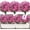 Fuchsia, variant on 8 Bundles Artificial Daisy Flowers Outdoor UV Resistant Flowers Shrubs Plastic Flowers Hanging Fake Daisies Plants Faux Mums for Wedding Cemetery Porch Window Planter Indoor Decor(Yellow)