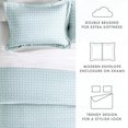 thumbnail image 3 of Starlight Aqua Pattern Duvet Cover Set Ultra Soft Microfiber Bedding,, 3 of 6