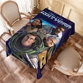thumbnail image 6 of Theme square tablecloth has an iconic print, fits most tables, and is easy to care for perfect gifts for fans friends and family，55" x 71"（140*180cm）, 6 of 6